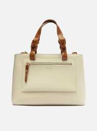Bolsa Tote Off-white Arezzo Babi Grande Bolso