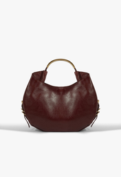 Bolsa Tote Média Jack Couro Vinho