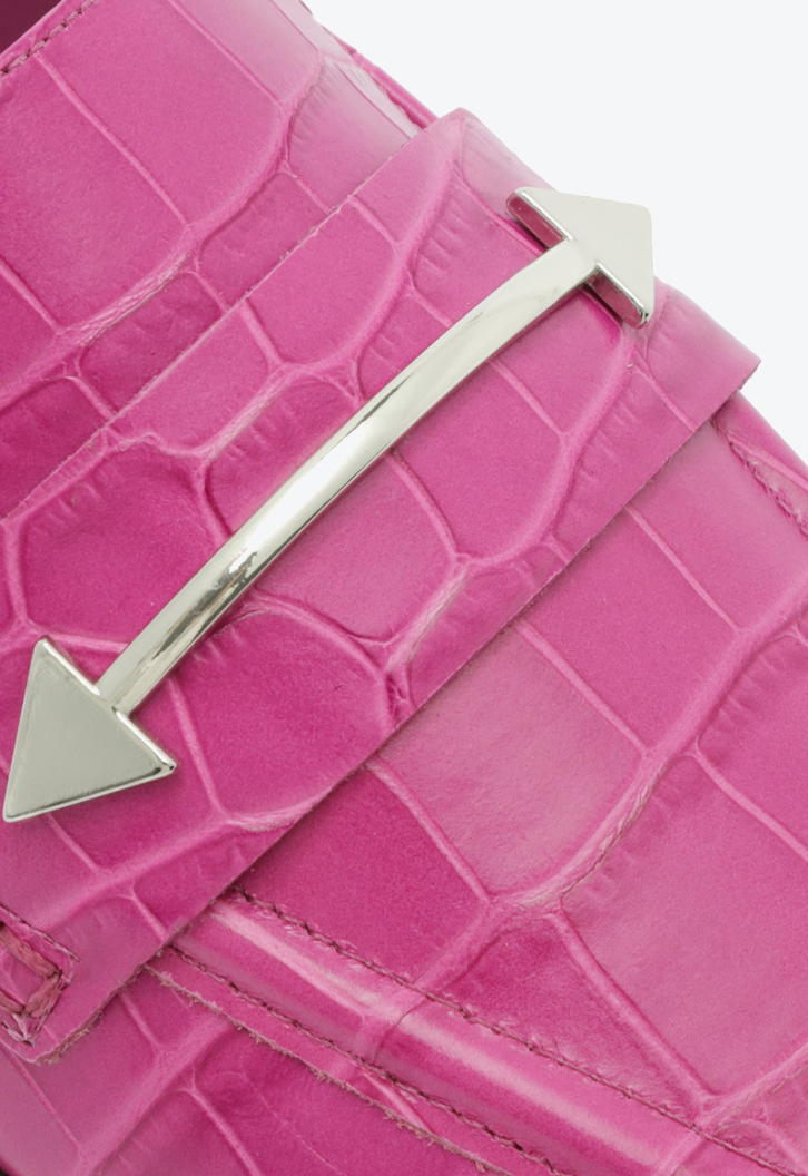 Mocassim Desmond Couro Rosa
