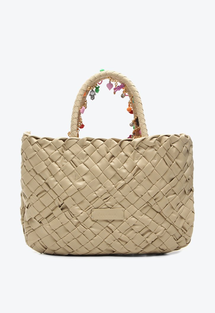 Bolsa Tote Anna Grande Bege