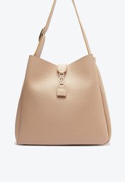 Bolsa Shopping Grande Hobo Pin A Bege