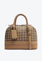 Bolsa Tiracolo Tote Bege Schutz Grande Triangle