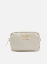 Bolsa Tiracolo Off-white Brizza Nylon Lizza Pequena