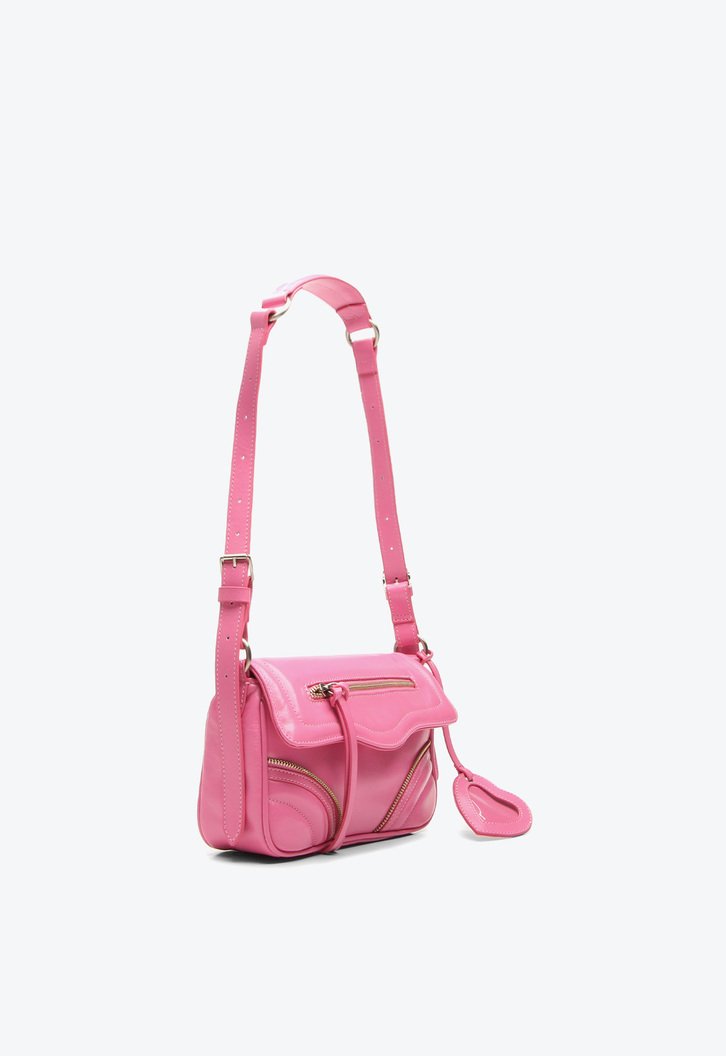 Bolsa Rosa Vicenza Shoulder Lover Pequena | ZZ MALL