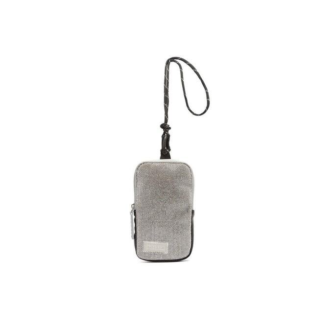 Mini Fiever Bolsa Prata Porta-Celular Shine
