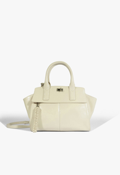 Bolsa Shopping Média Fly Couro Branca