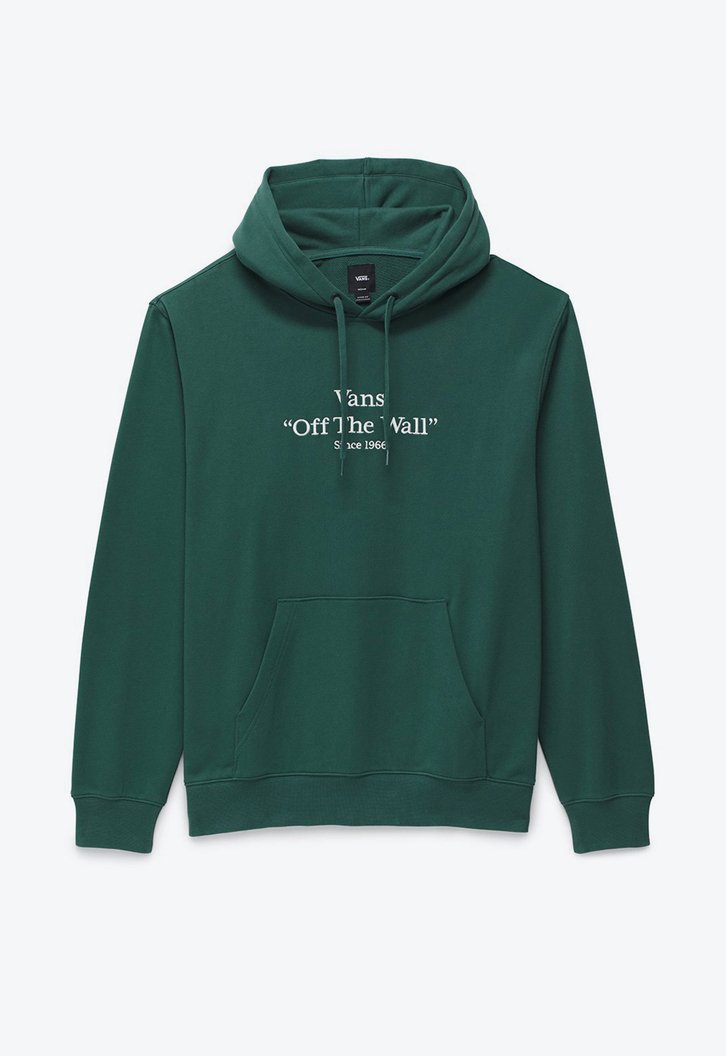 Moletom Quoted Loose Po Bistro Green White