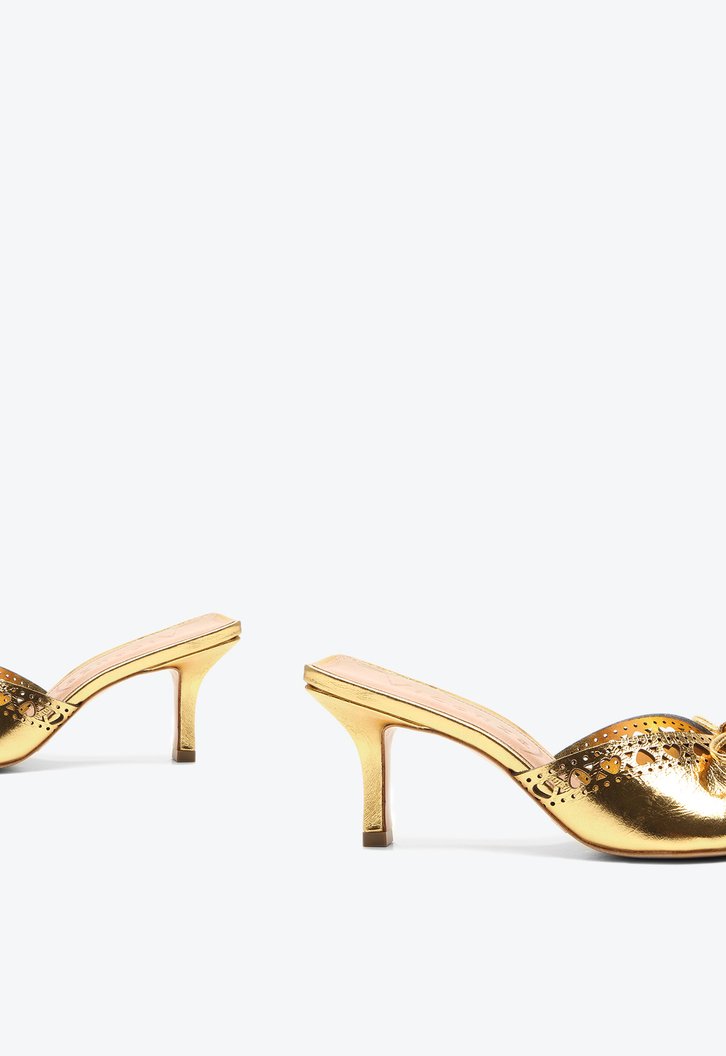Tamanco Saga Dourado