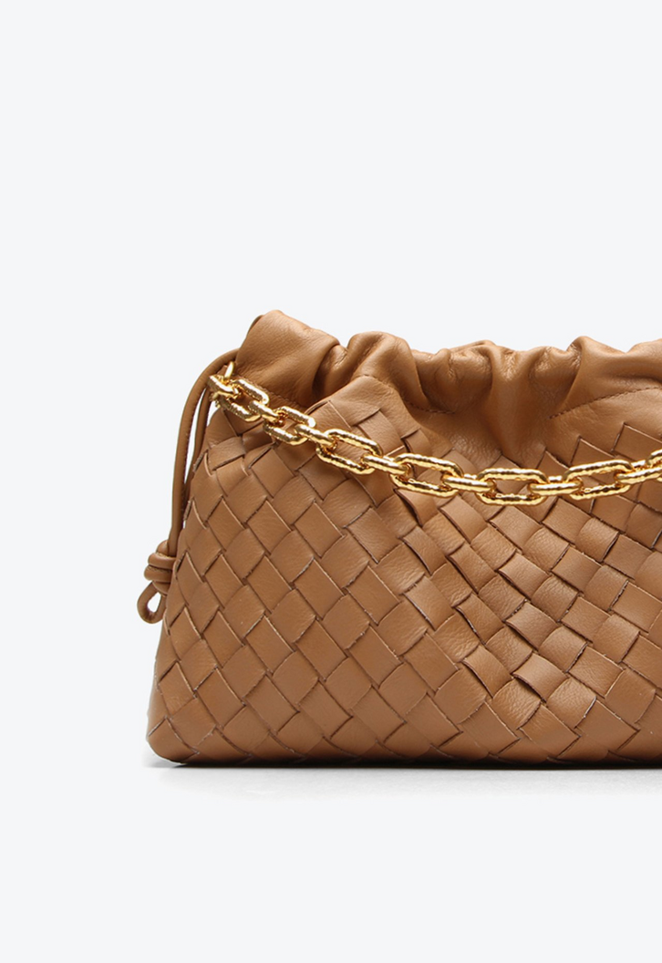 Bolsa Tiracolo Canoe Média Marrom | ZZ MALL