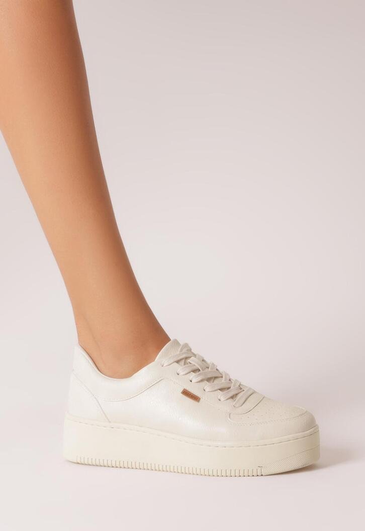 Tênis Flatform Branco Anacapri Amarração