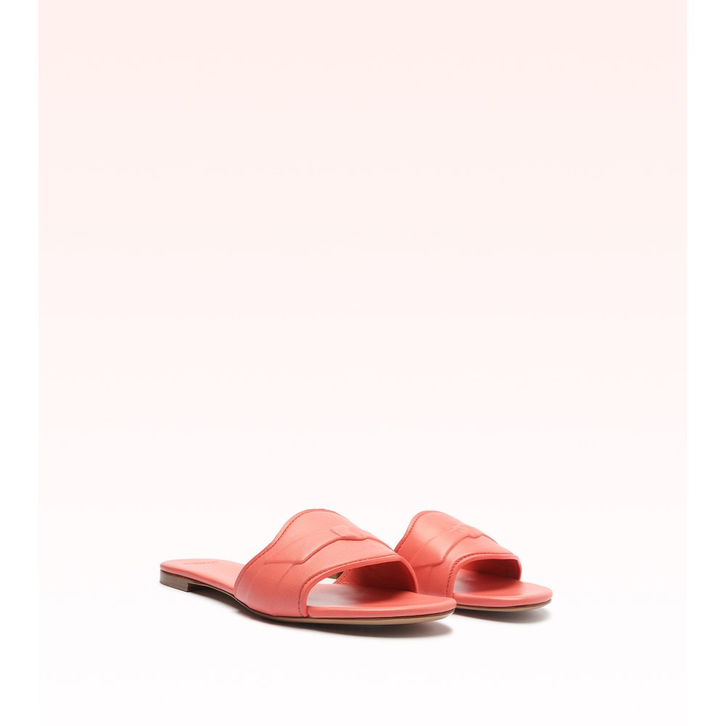 Padded Clarita Slide Coral Blossom