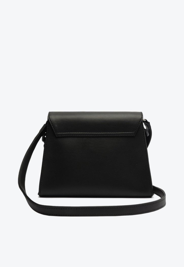 Bolsa Tiracolo Preta Anacapri Mônaco Média