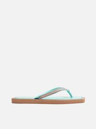 Chinelo De Dedo Azul Brizza Square Sport