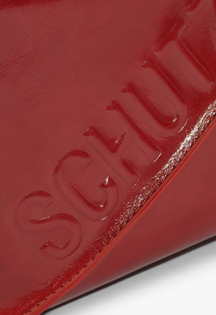 Bolsa Tiracolo Alycia Verniz Vermelha | ZZ MALL