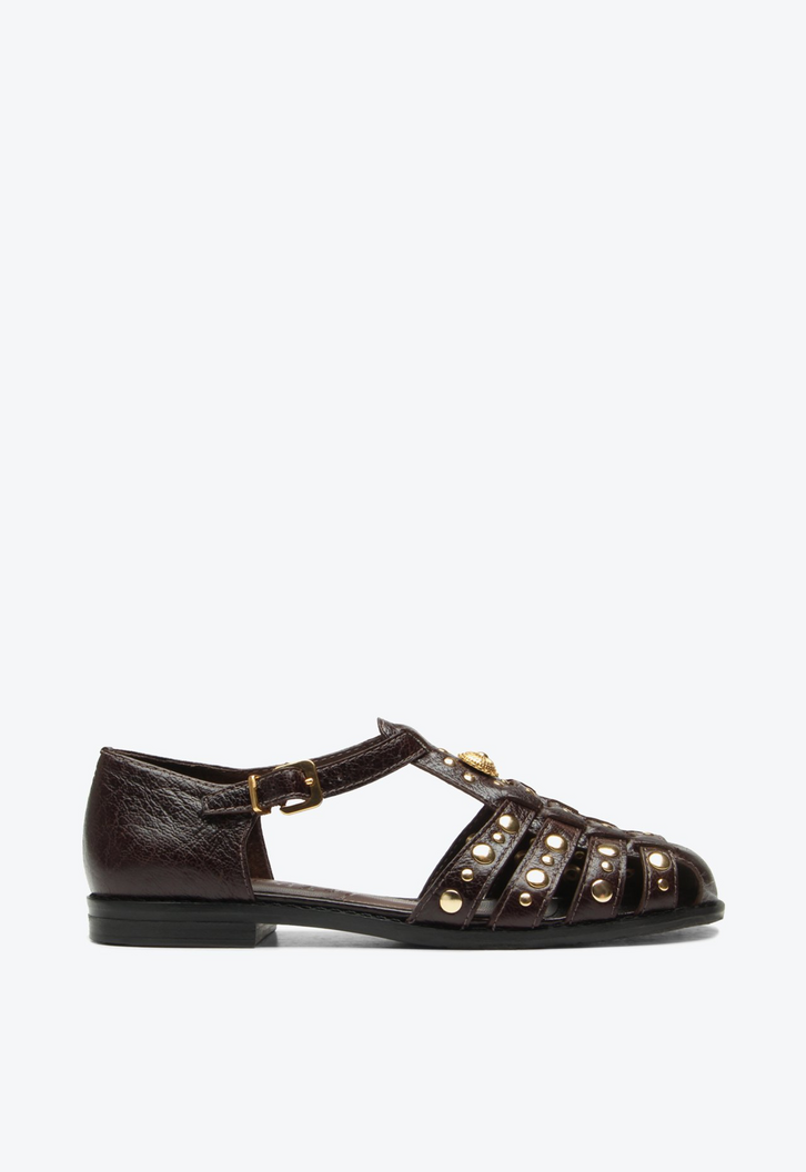 Flat Zoe Marrom | ZZ MALL