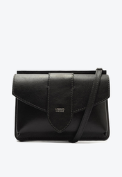 Mini Bolsa Preta Arezzo Couro Mel Porta-Celular