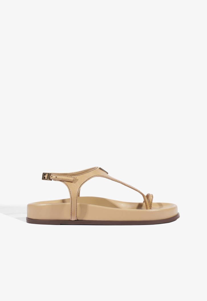 Papete Schutz Shop Couro Marrom Claro