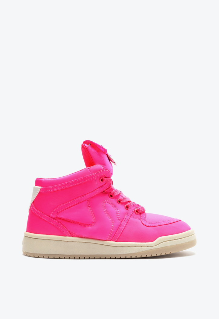 Tenis Cano Alto Chicago Rosa