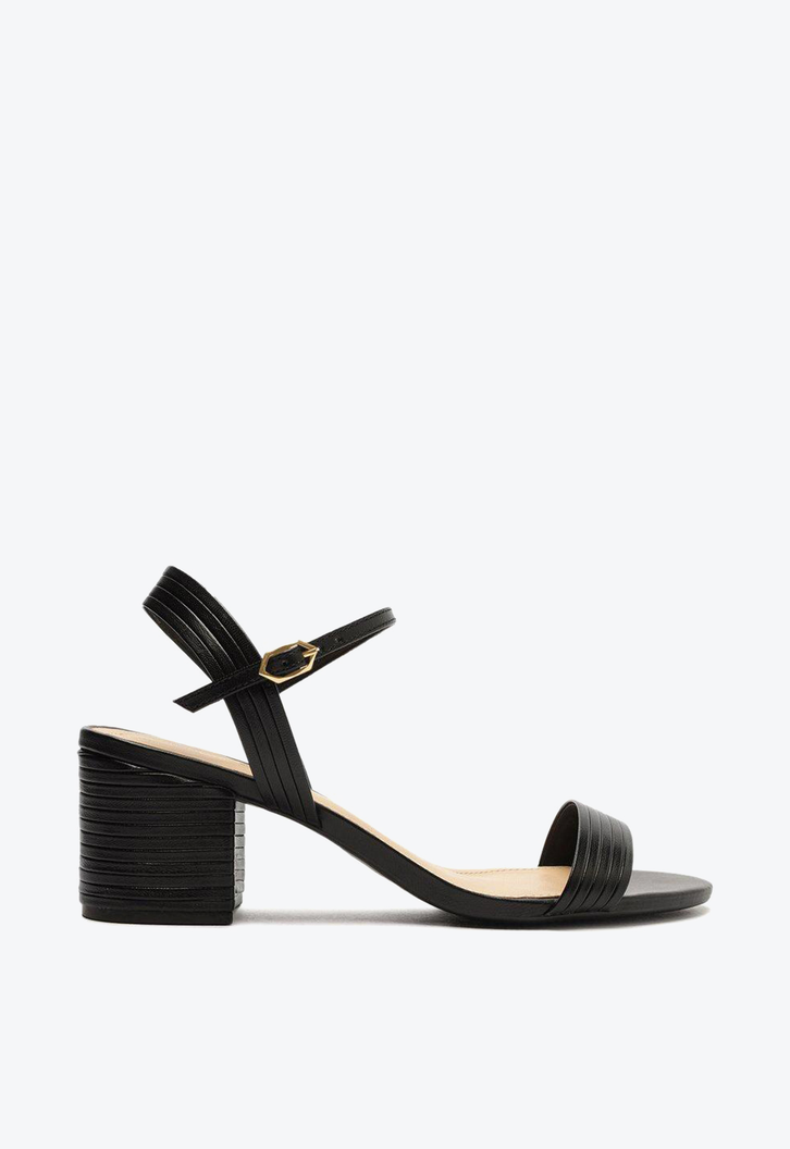 Sandalia arezzo salto store bloco