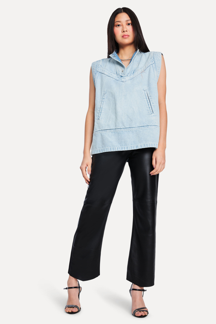 MAXI AZUL REVERSA COLETE JEANS
