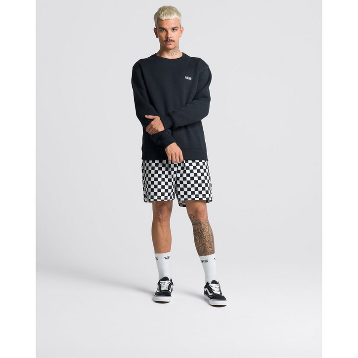 Moletom Core Basic Crew Fleece Blacks | ZZ MALL