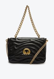 Bolsa Tiracolo Preta Vicenza Chiara Pequena