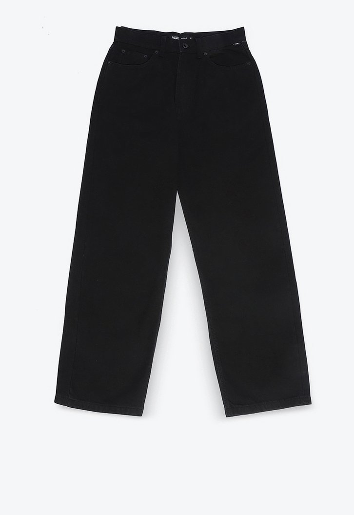 Calça Check-5 Baggy Denim Black