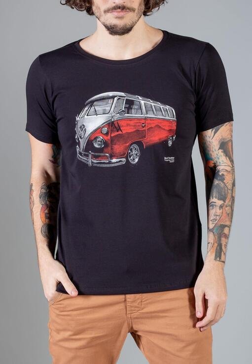 Camiseta Tripping Crew Red Feather
