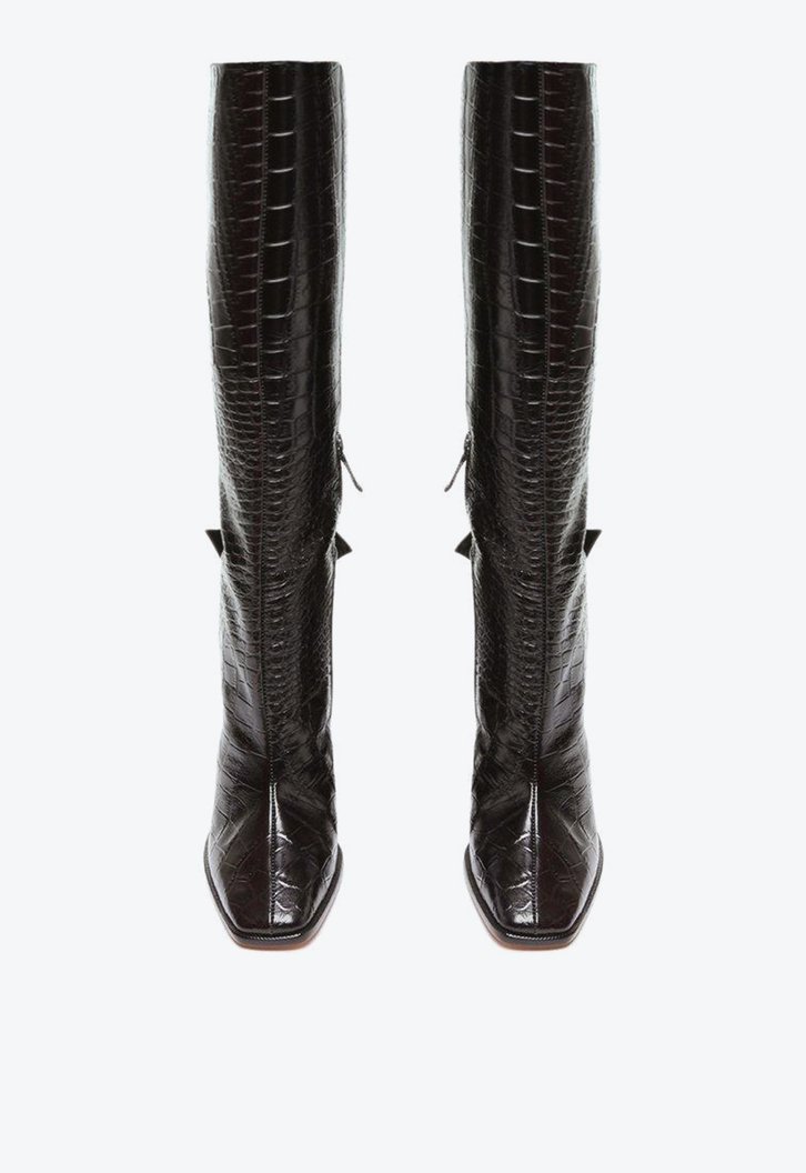 Square Clarita Boot Black