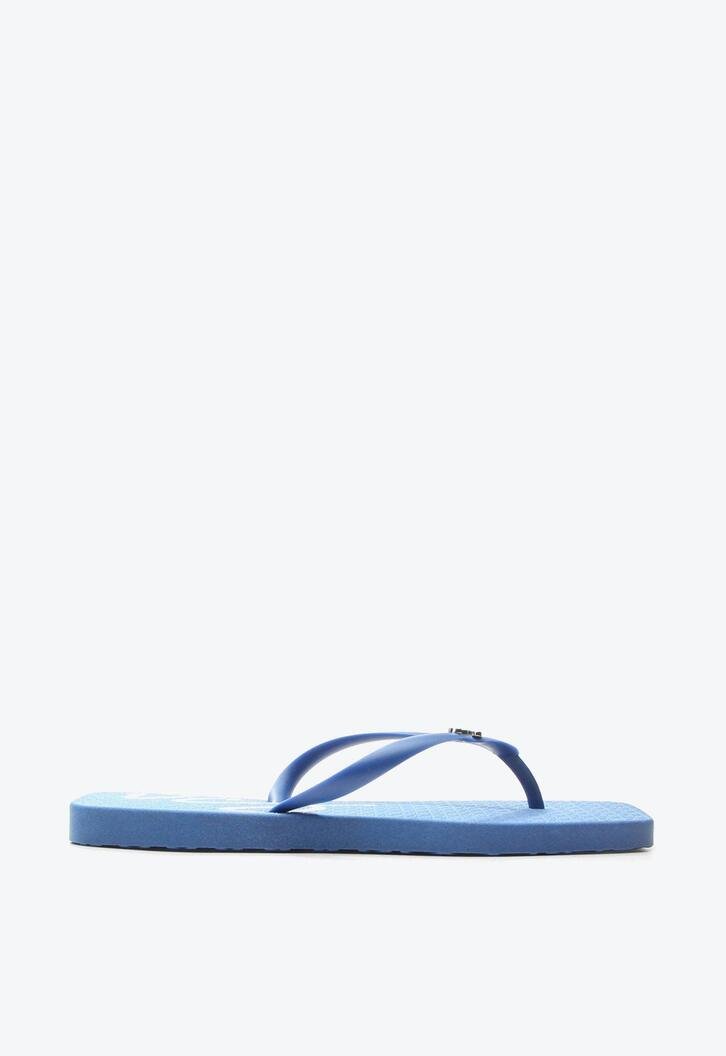 Flat Chinelo Fancy Flop Azul + Canga VCZ