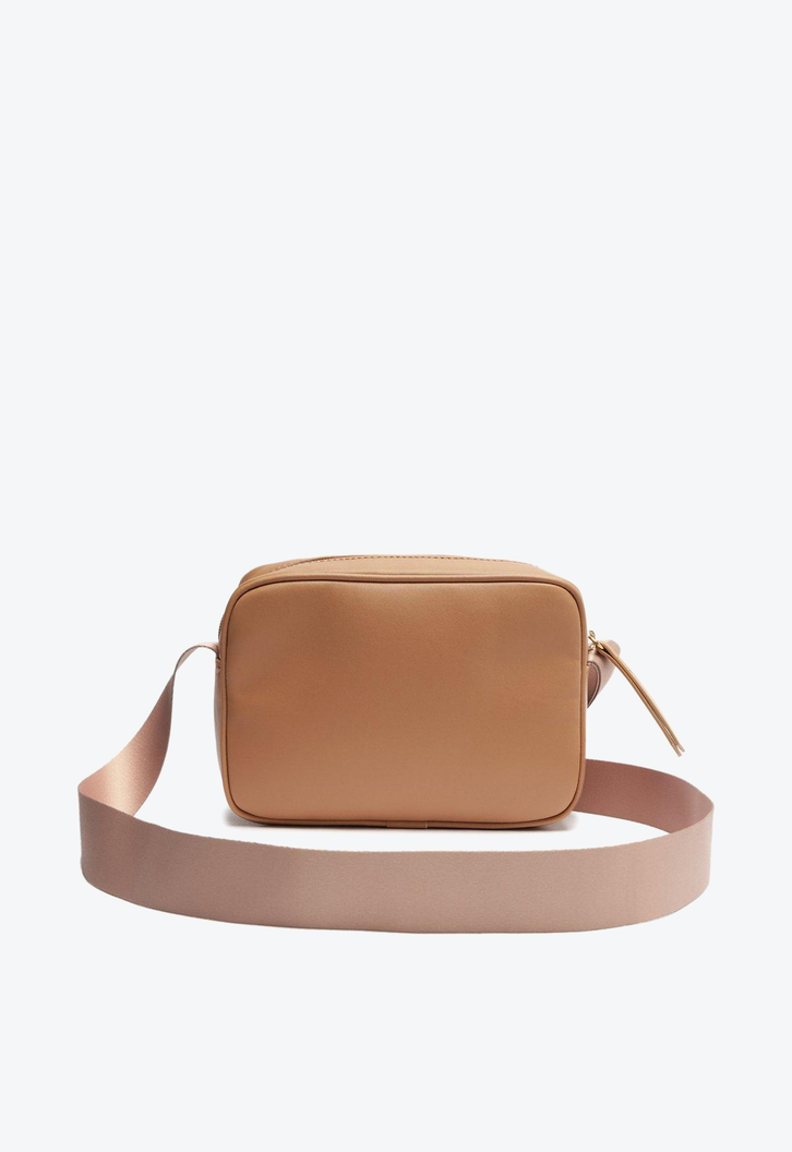 Bolsa Tiracolo Nude Anacapri Matelassê Média