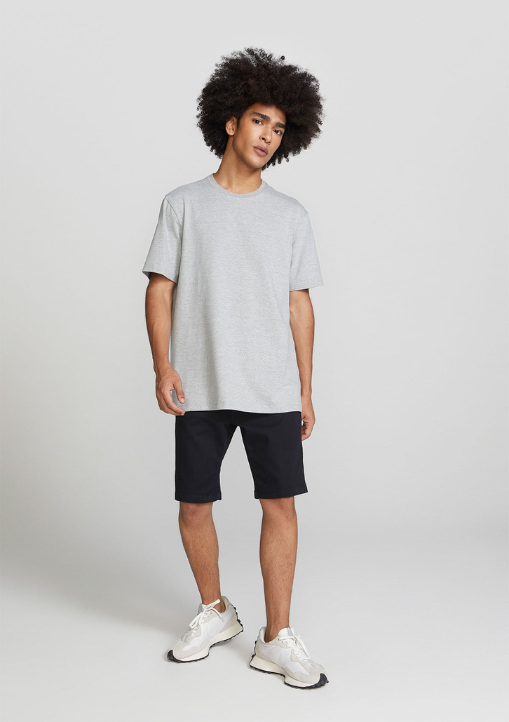 Bermuda Jeans Preta Royal Hering Soft Touch