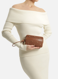 Clutch Preta Alça Sardenha | ZZ MALL