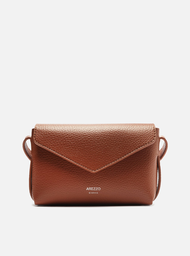 Bolsa Tiracolo Marrom Arezzo Pequena Envelope