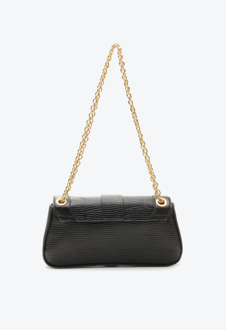 ひめ Bolsa Tiracolo Giulia Média Preto | ZZ MALL