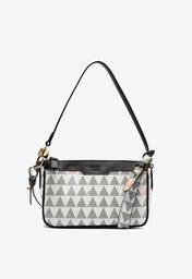 Bolsa Tiracolo Branca Schutz Pequena Emmy Triangle