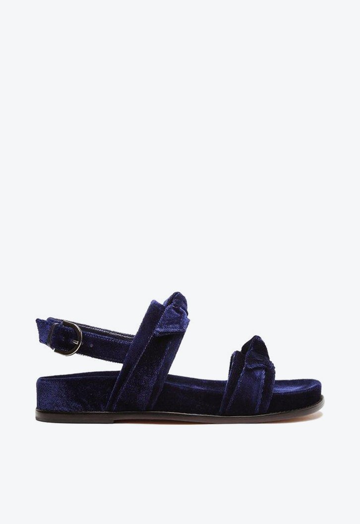 Clarita Sport Sandal Fabric Deep Cobalt