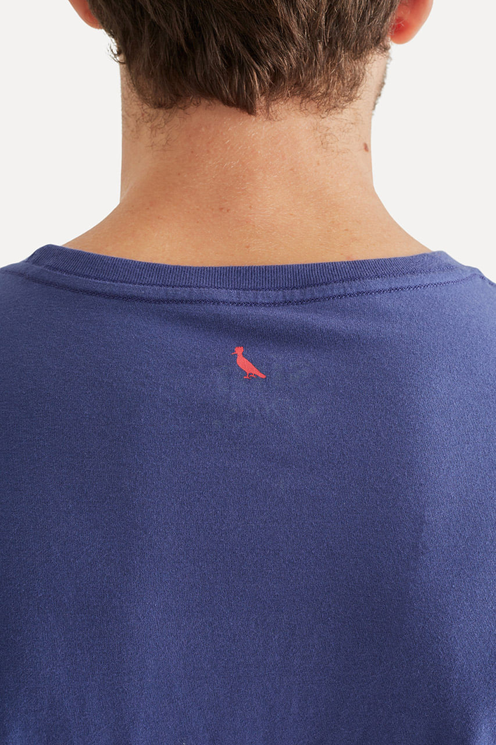CAMISETA AZUL RESERVA SIMPLES MASCULINA