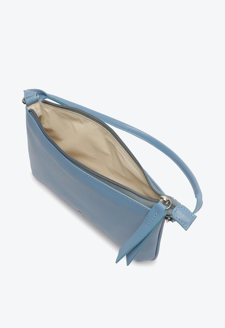 Bolsa Tiracolo Azul Anacapri Básica Média