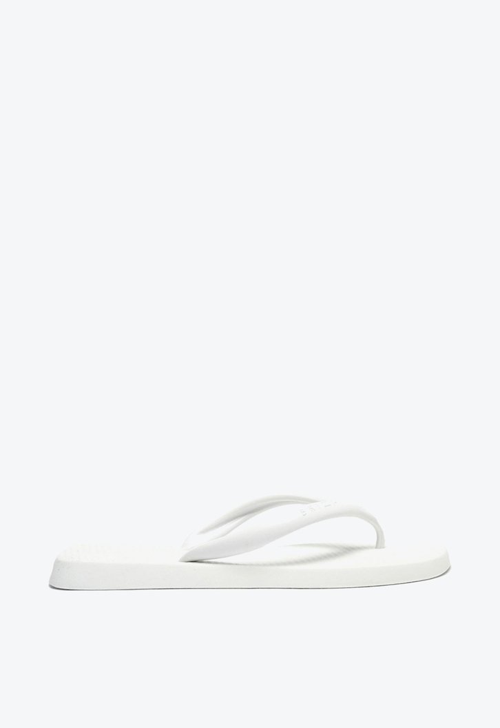Chinelo De Dedo Branco Brizza Bico Quadrado