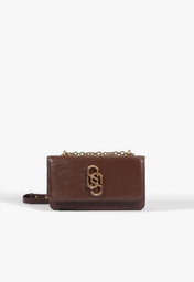 Bolsa Crossbody Soul Couro Preta | ZZ MALL