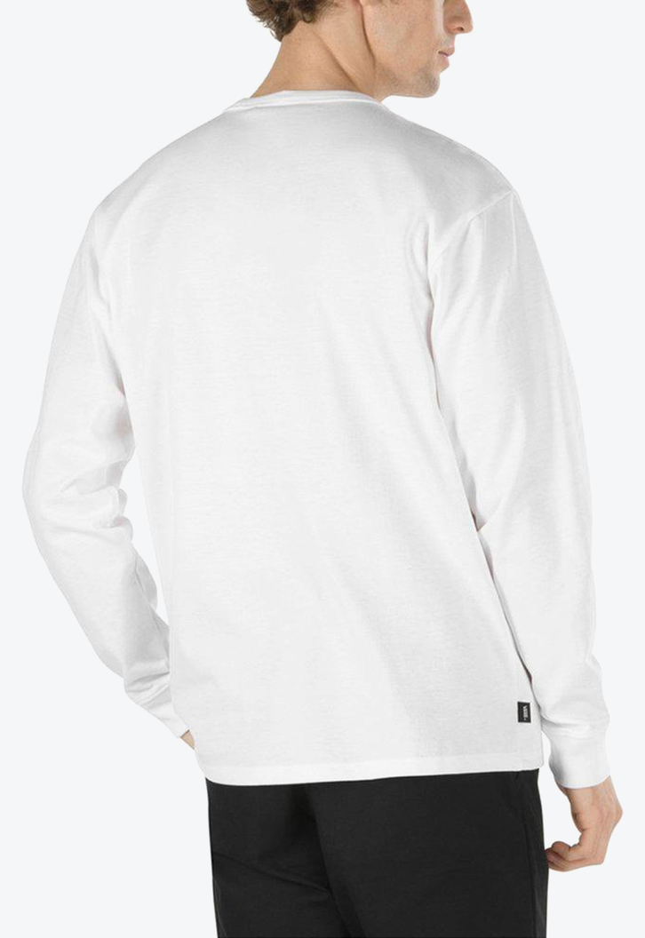 Camiseta Vans Off The Wall Classic Ls White