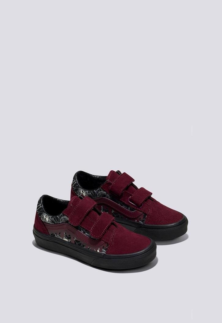 Tênis Old Skool Halloween Glow In The Shadows Black Multi Infantil