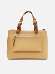 Bolsa Tote Nude Arezzo Babi Grande Bolso