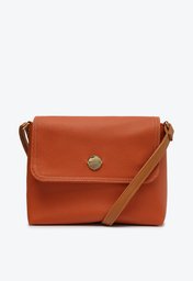 Bolsa Tiracolo Laranja Anacapri Básica Pequena