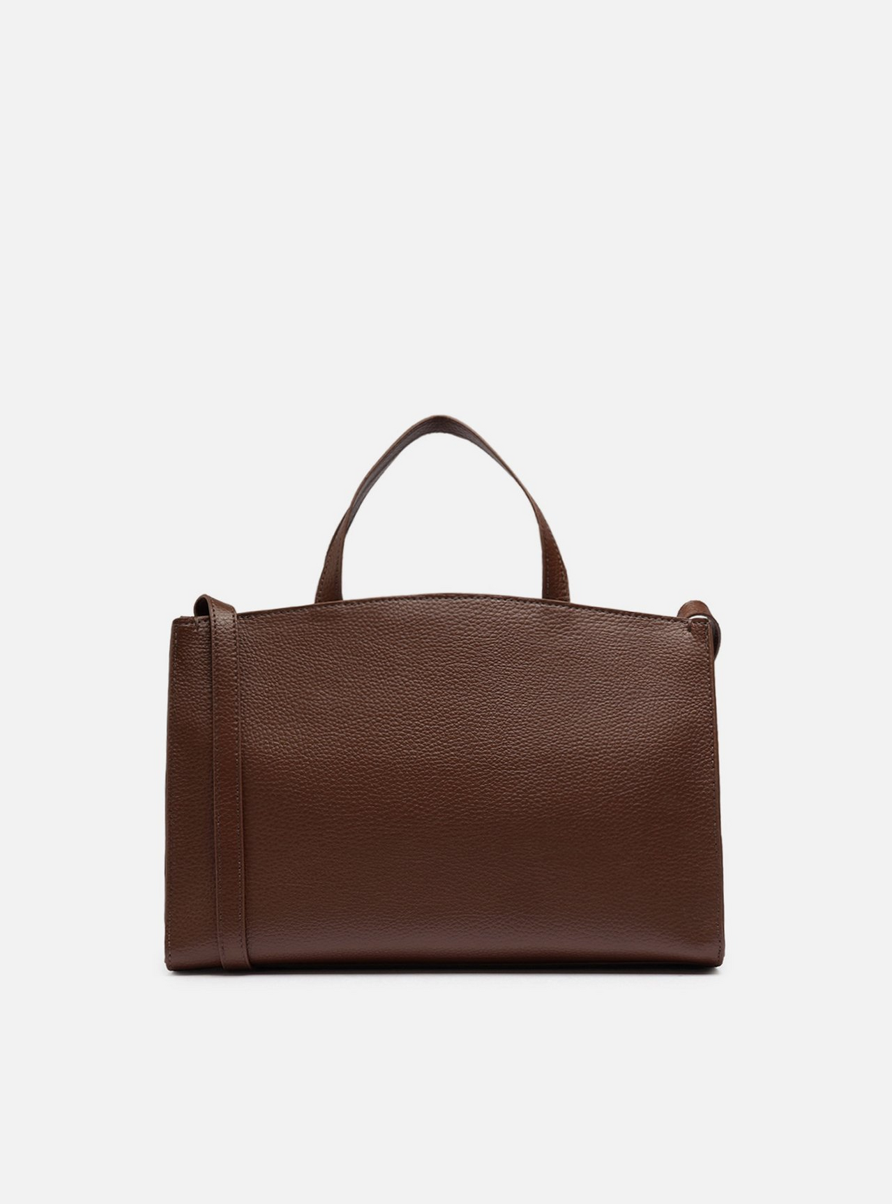 Bolsa Tote Marrom Média Bag Charm | ZZ MALL