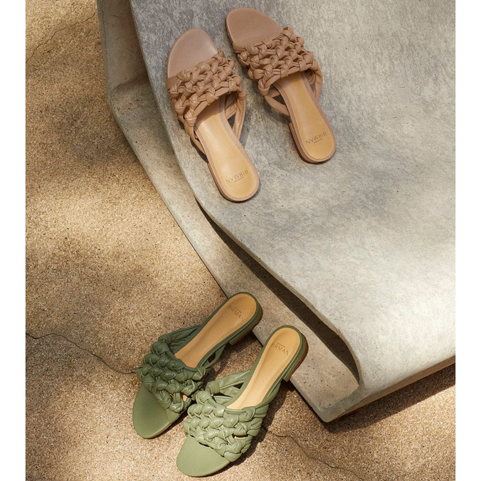 Solange Intreccio Flat Turtle