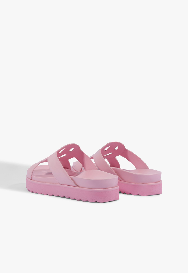 Papete Schutz Logo Couro Rosa