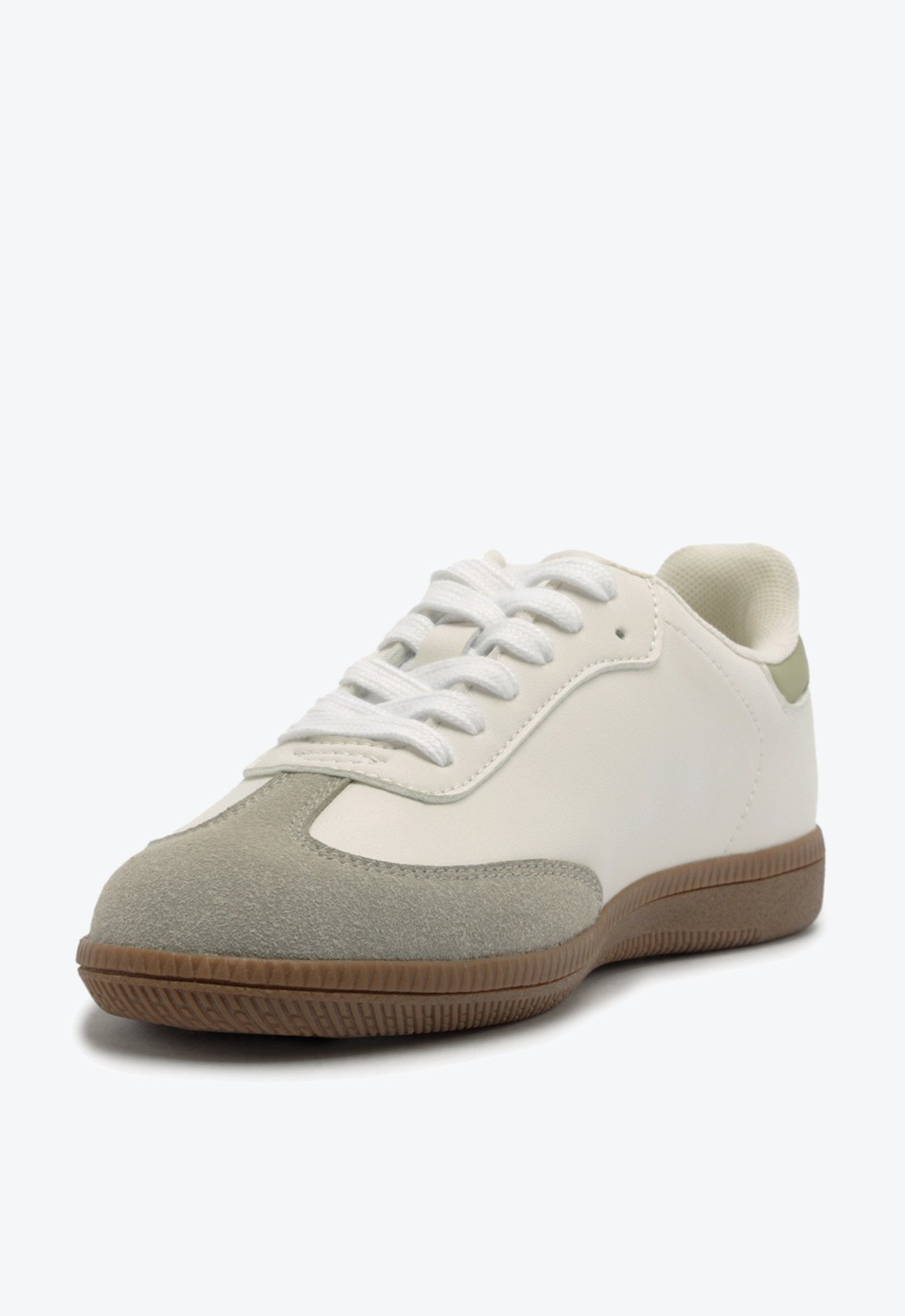 Tênis Branco E Verde Anacapri Chuteira Sarah | ZZ MALL