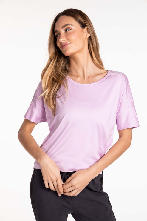 Blusa Cropped LIVE! - Rosa